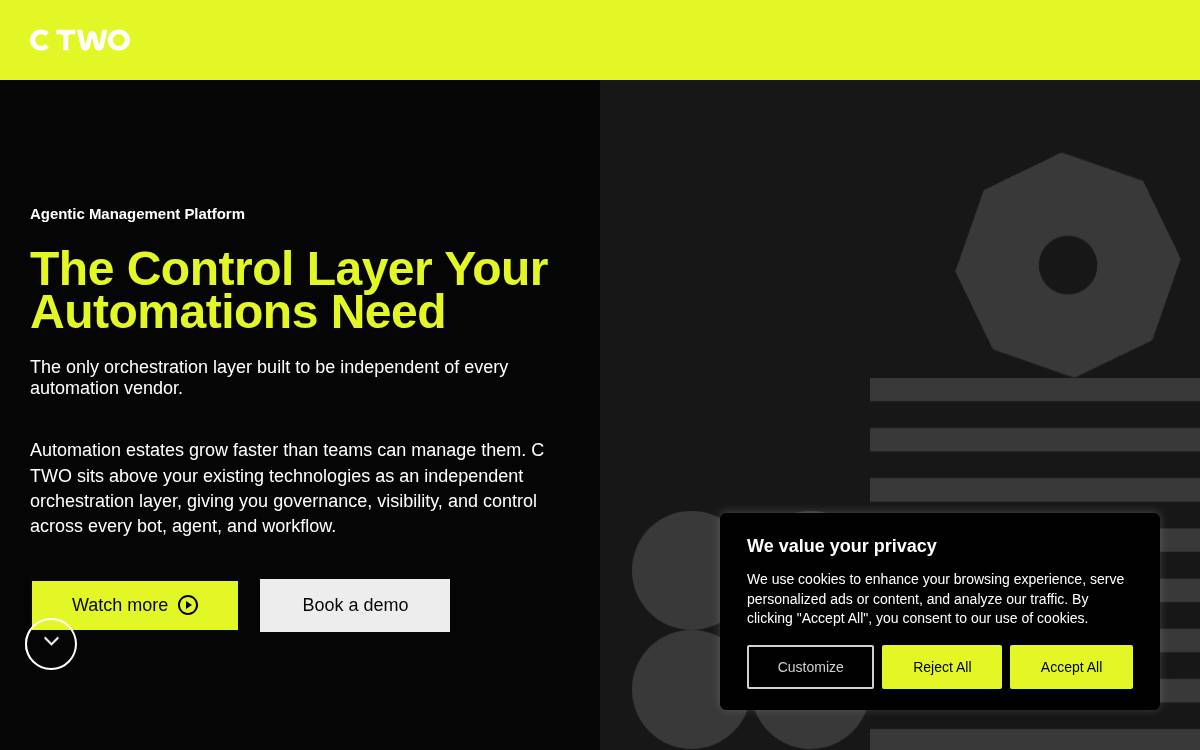 C Two website preview