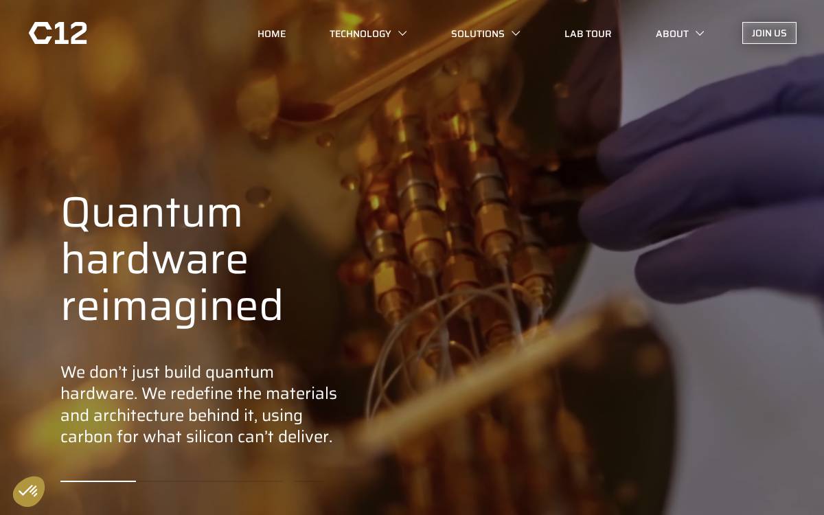 C12Qe website preview