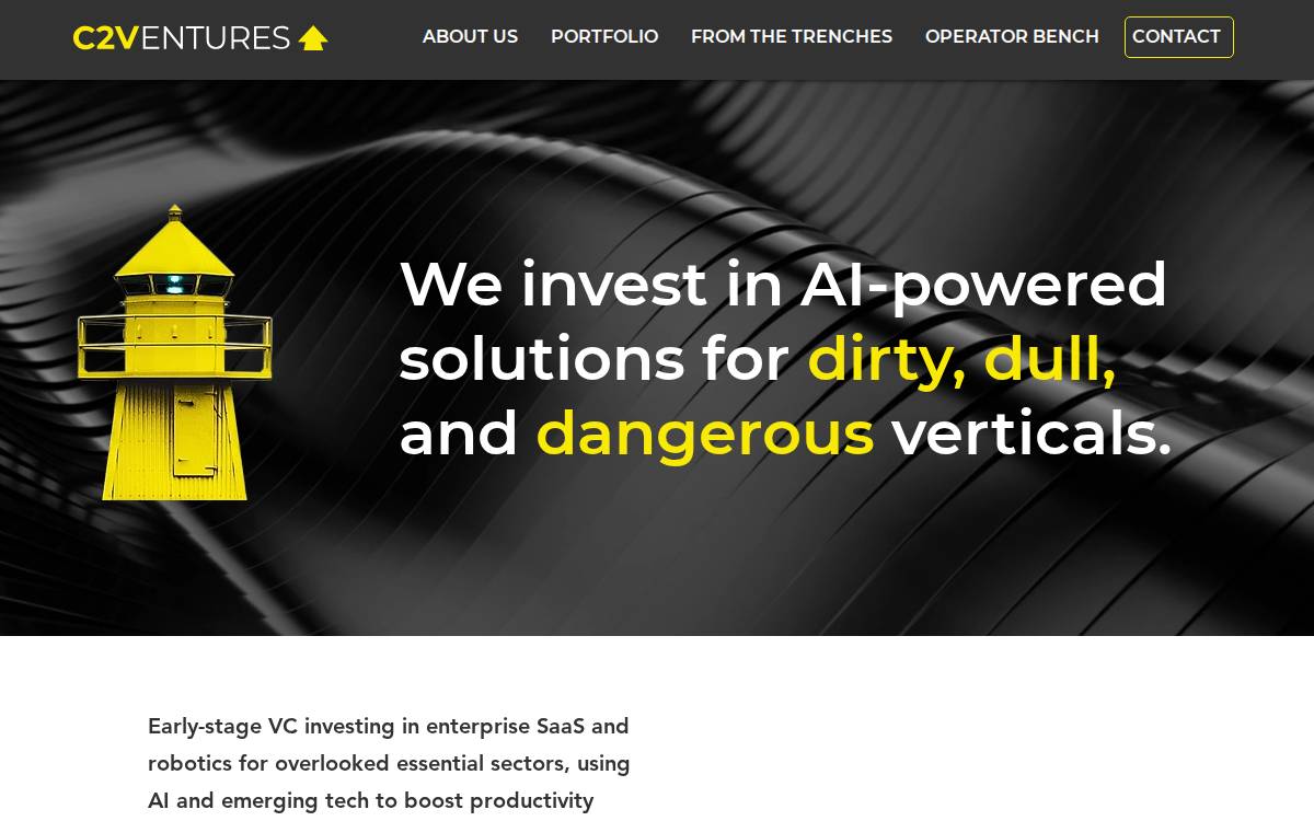 C2 Ventures website preview