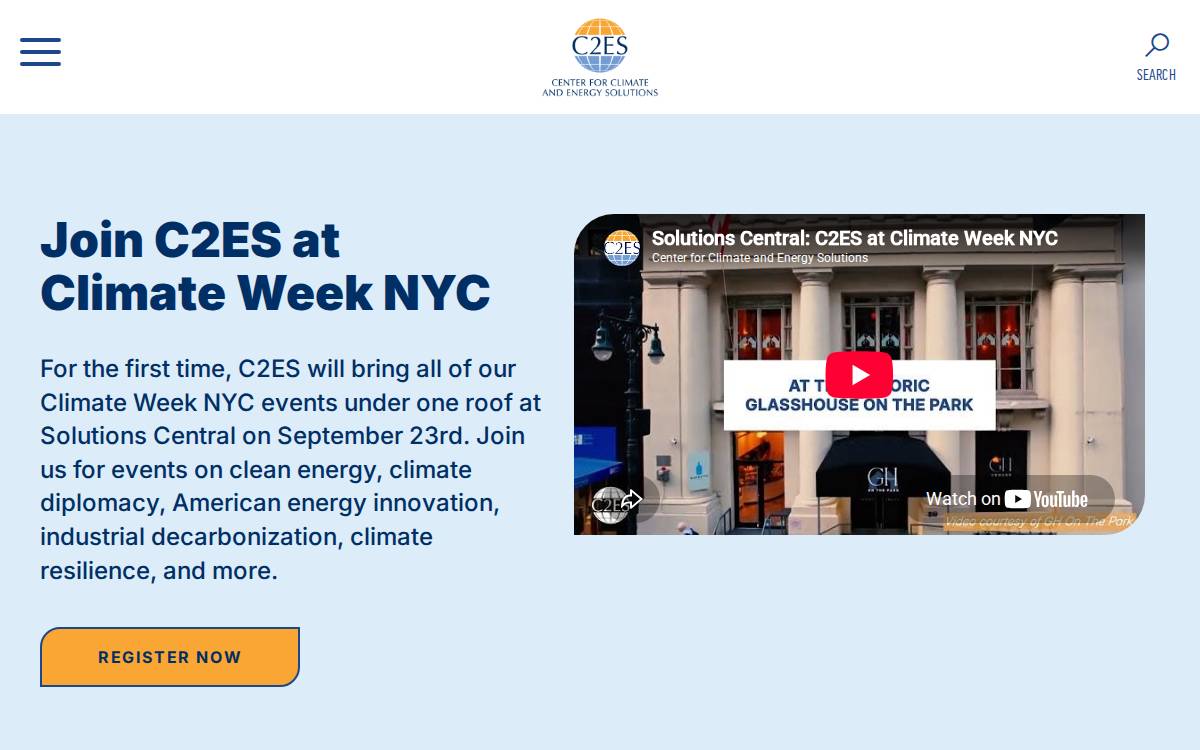 C2Es website preview