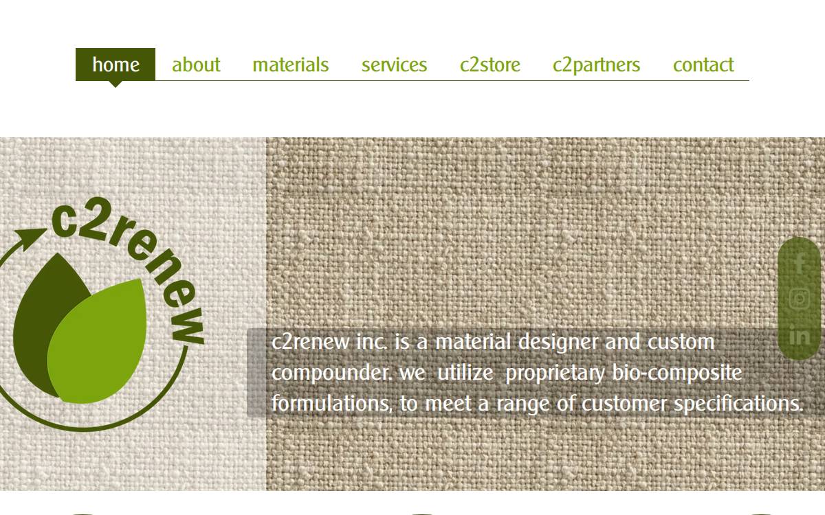 C2Renew website preview