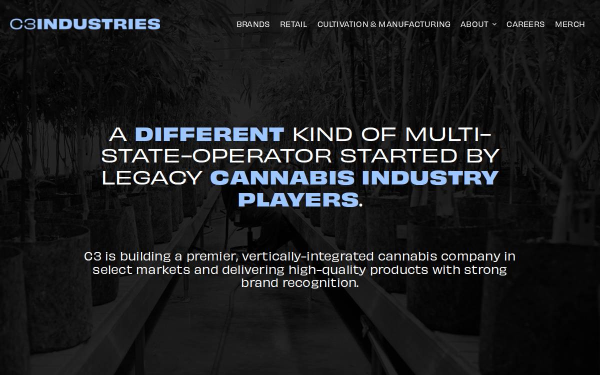 C3 Industries website preview