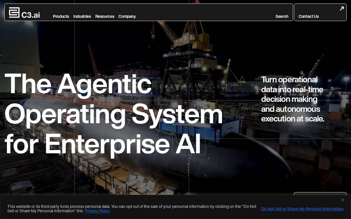 C3 website preview