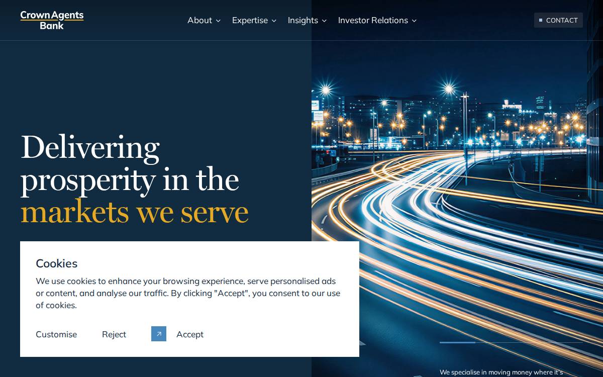 CAB Payments website preview