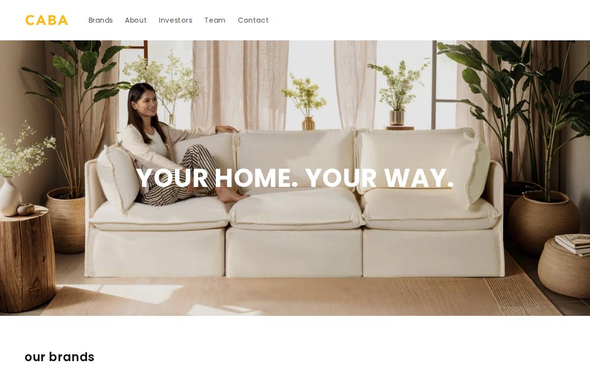 CABA Design website preview