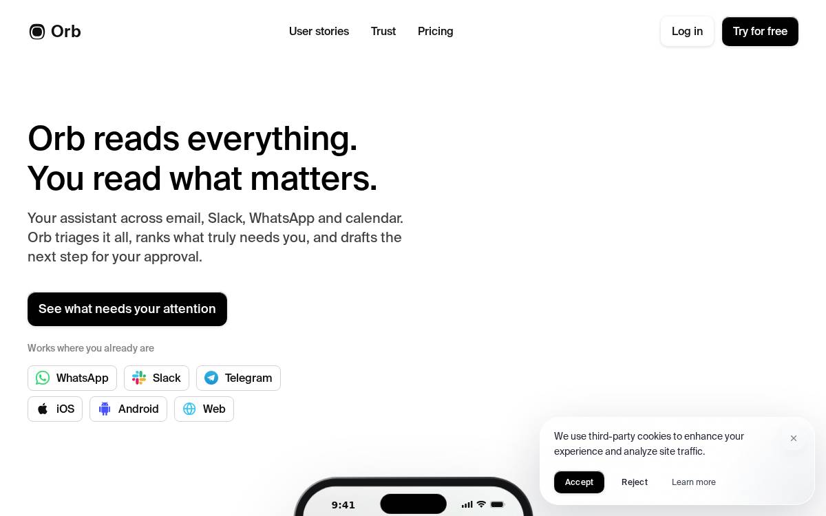Cadensys website preview