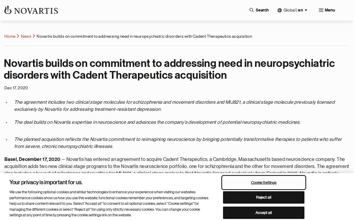 Cadenttx website preview