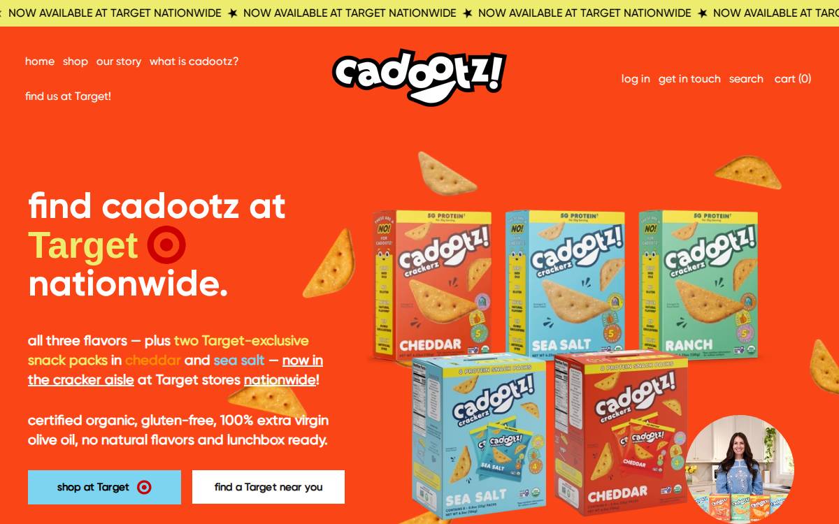 Cadootz website preview