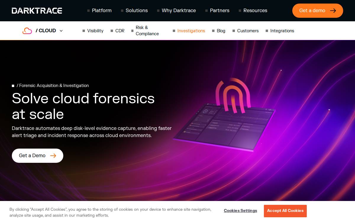 Cado Security website preview