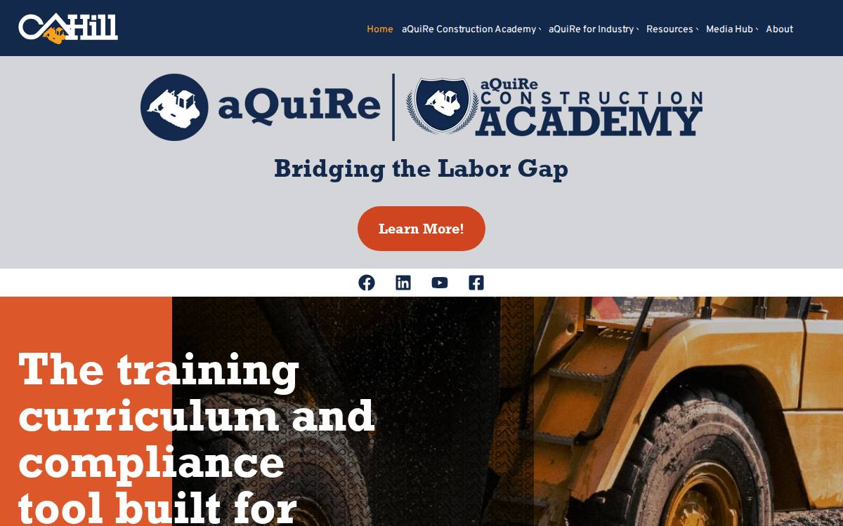 CAHill TECH website preview
