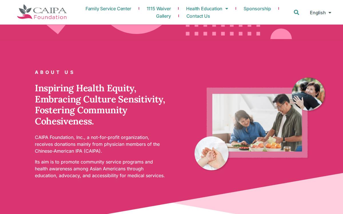 Caipa MSO website preview