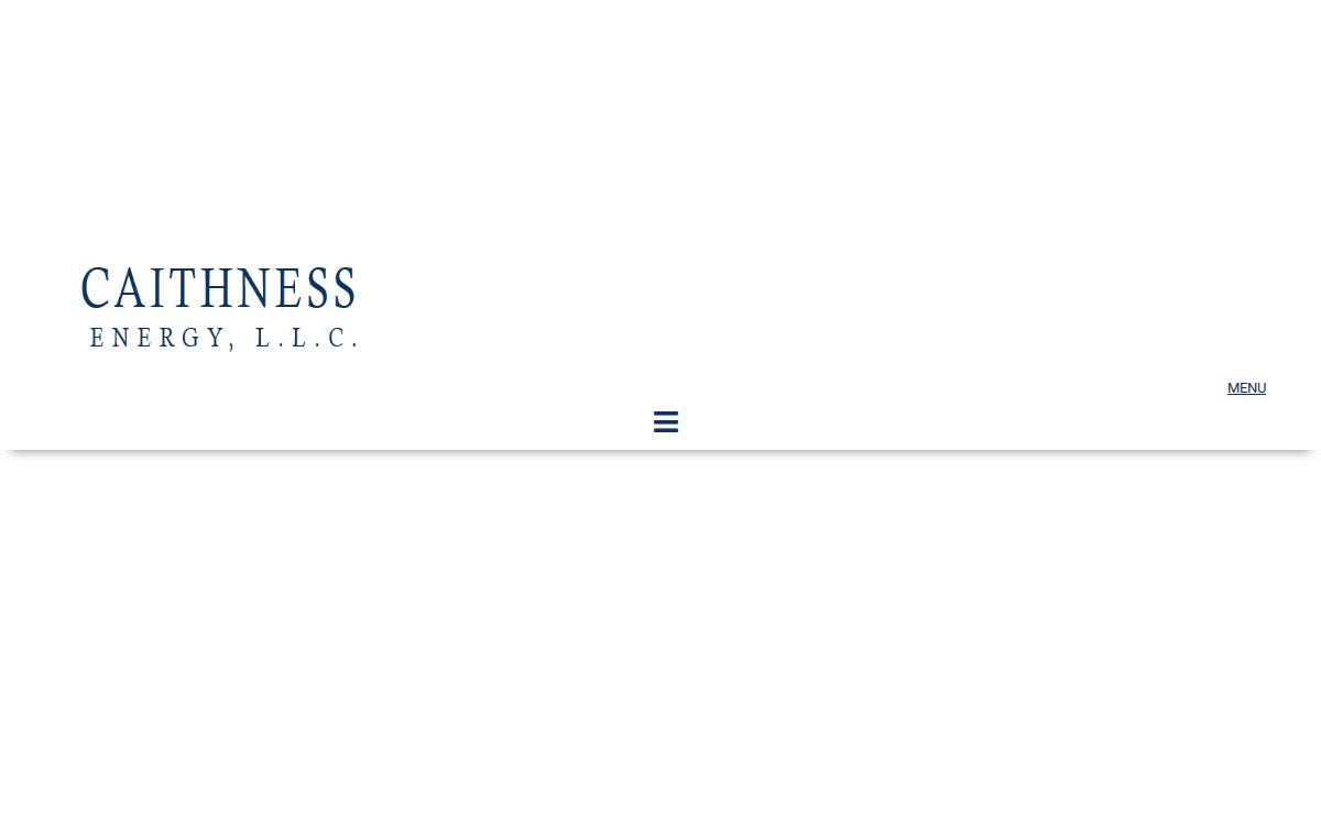 Caithness Energy website preview