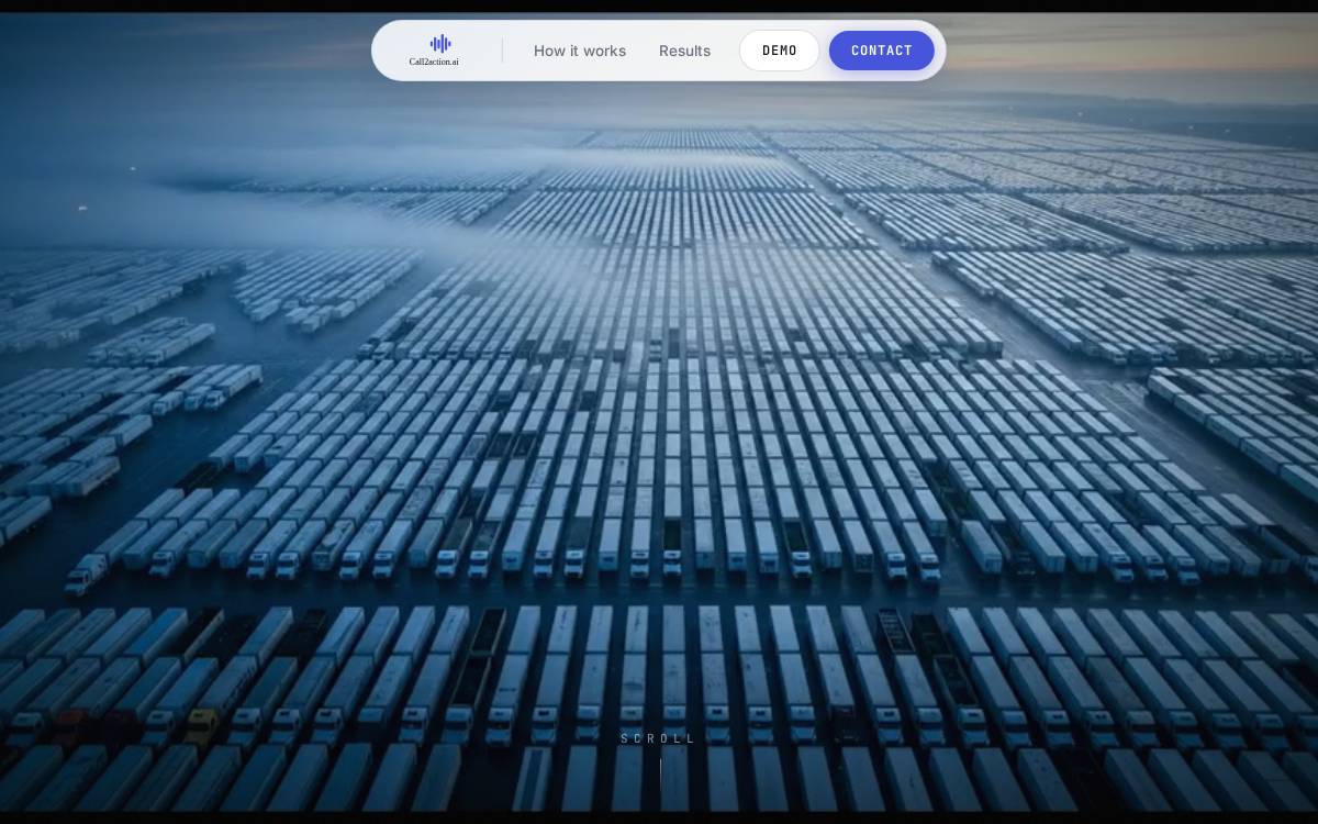 Call2Action website preview
