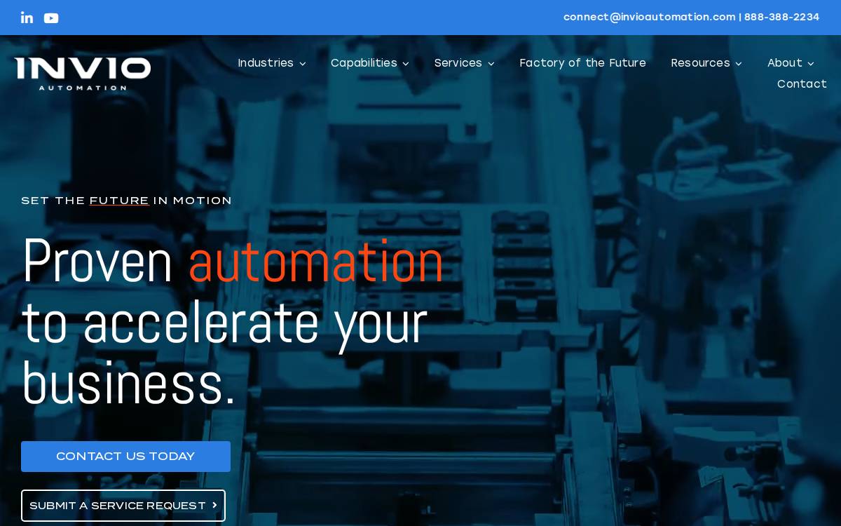 Calvary Robotics website preview