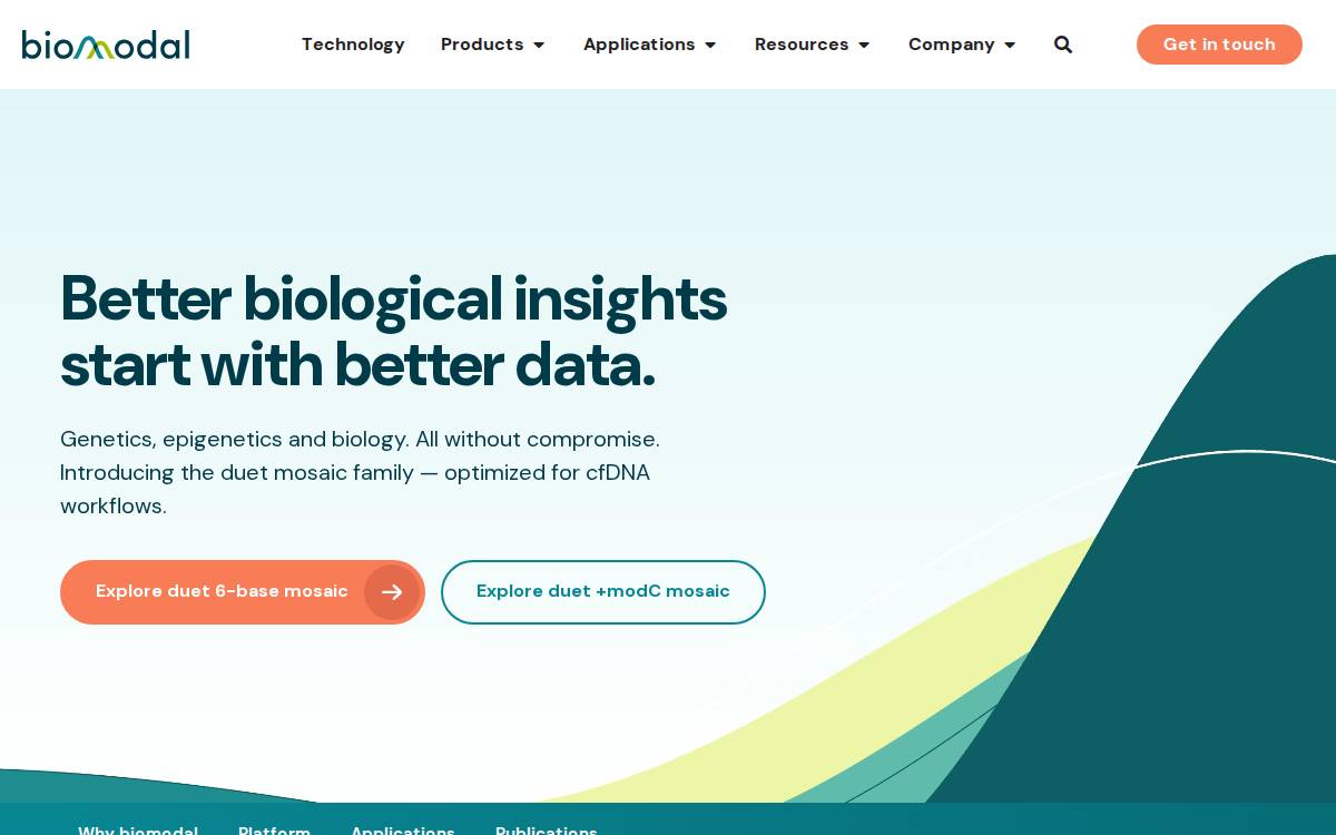 Cambridge Epigenetix website preview