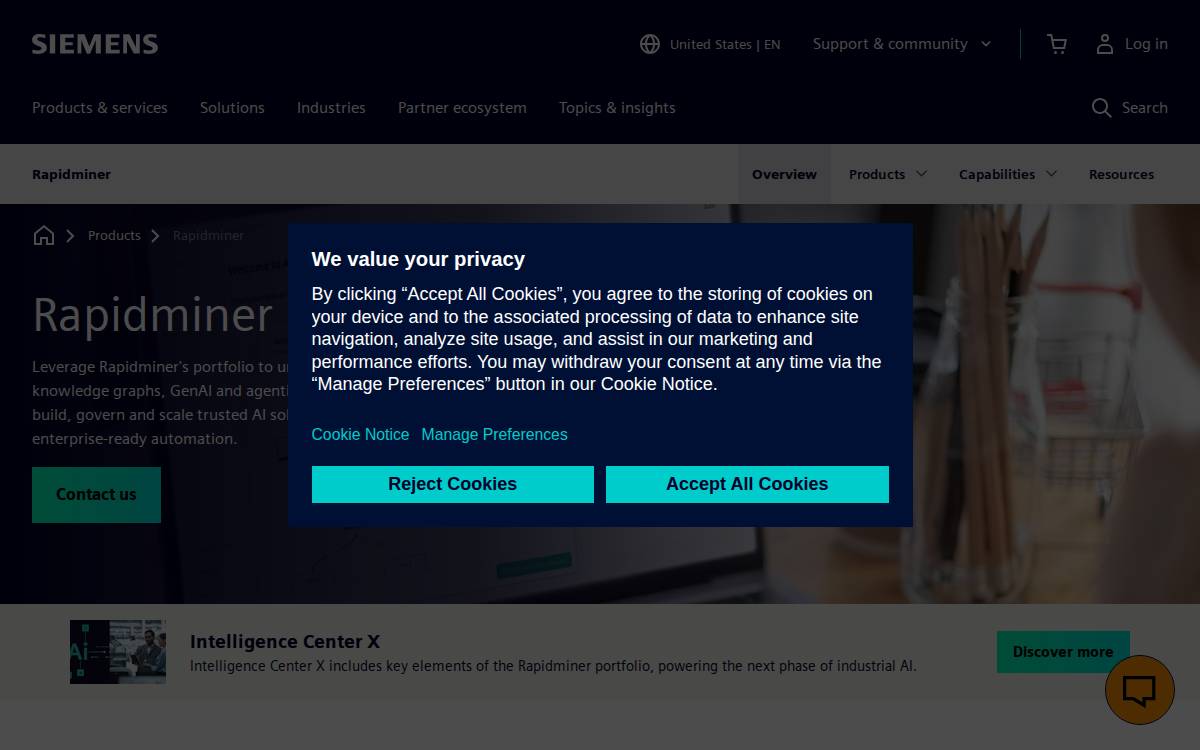 Cambridge Semantics website preview