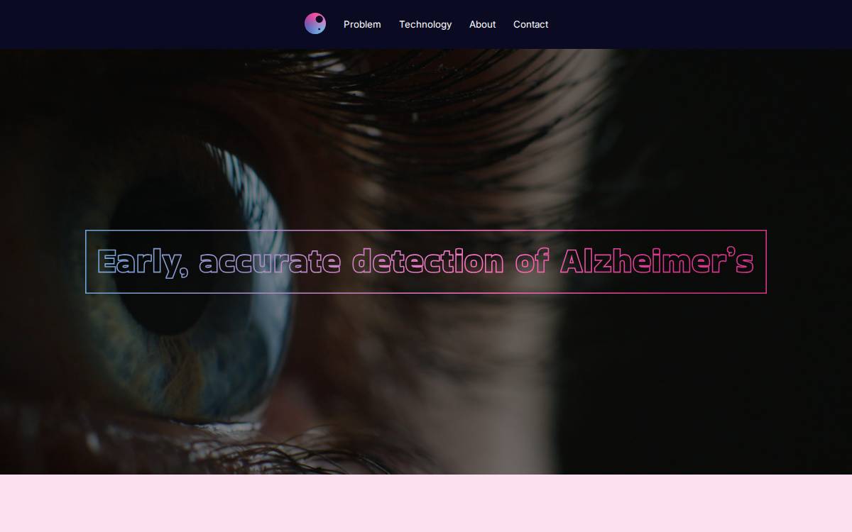 Cambridge Vision Technology website preview