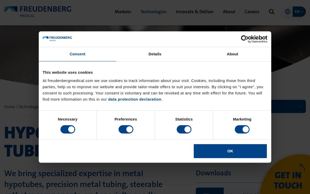 Cambus Medical website preview