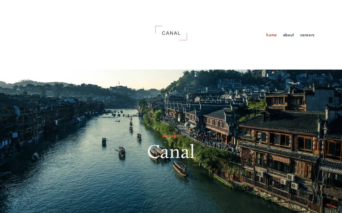 Canal website preview