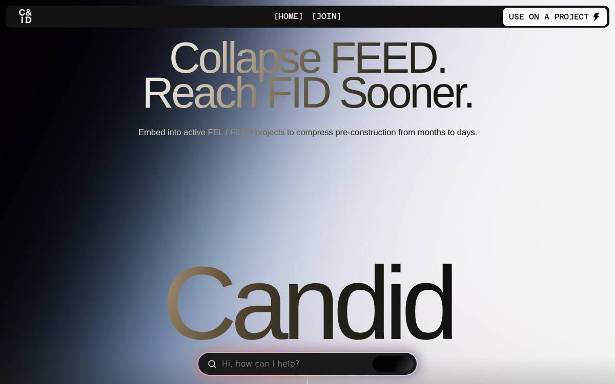Candidintelligence website preview