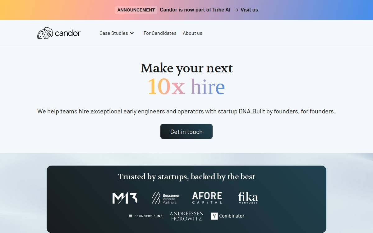 Candor Wellness website preview