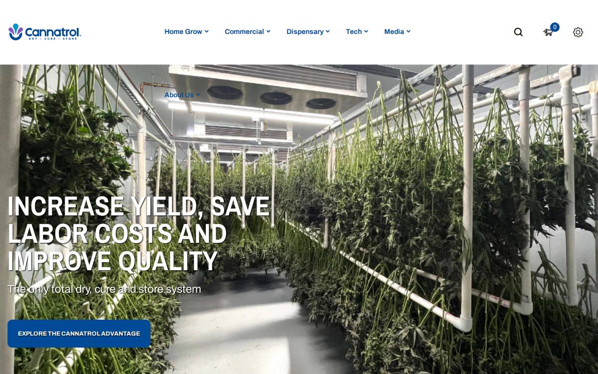 Cannatrols website preview
