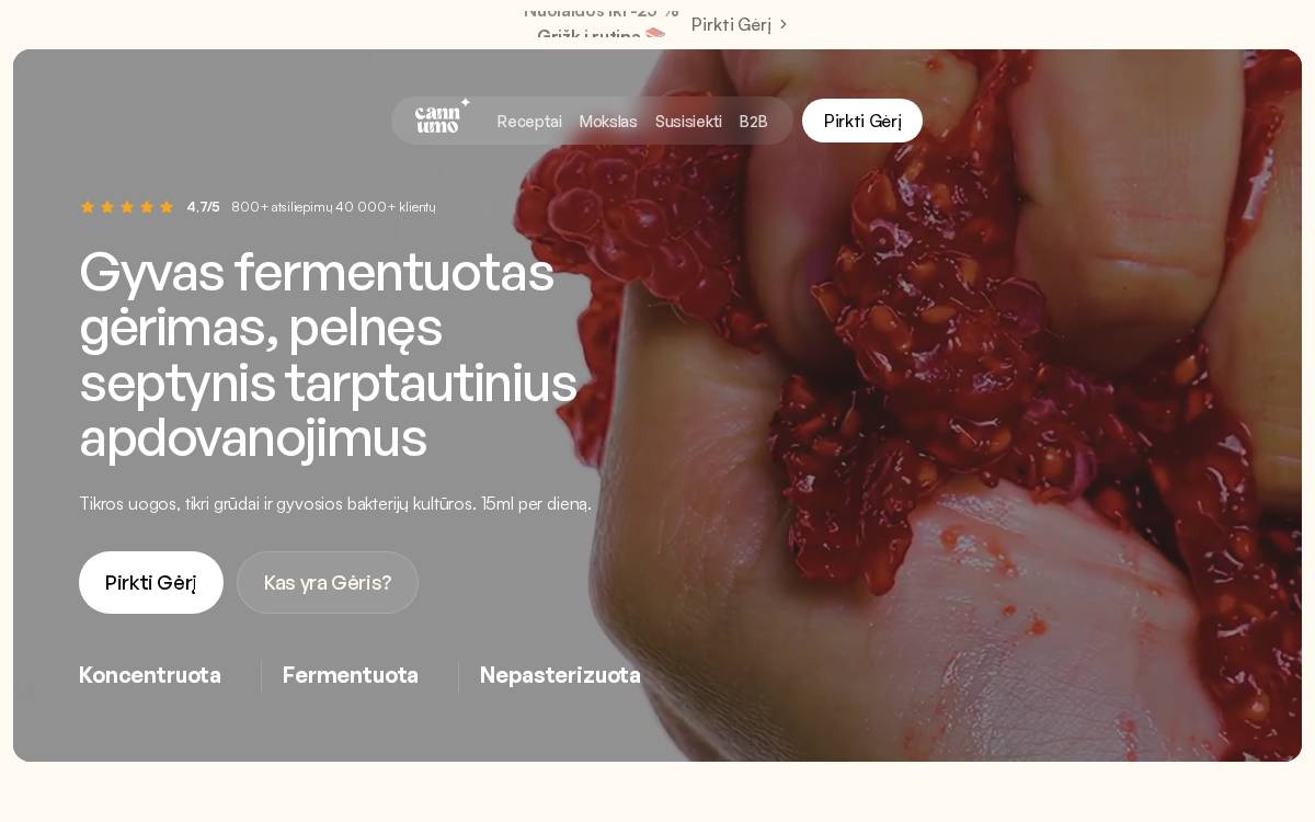 Cannumo website preview