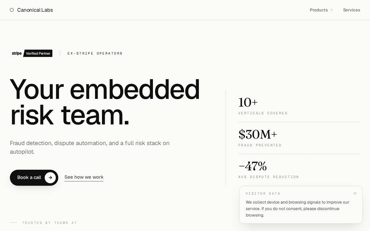 Canonical website preview