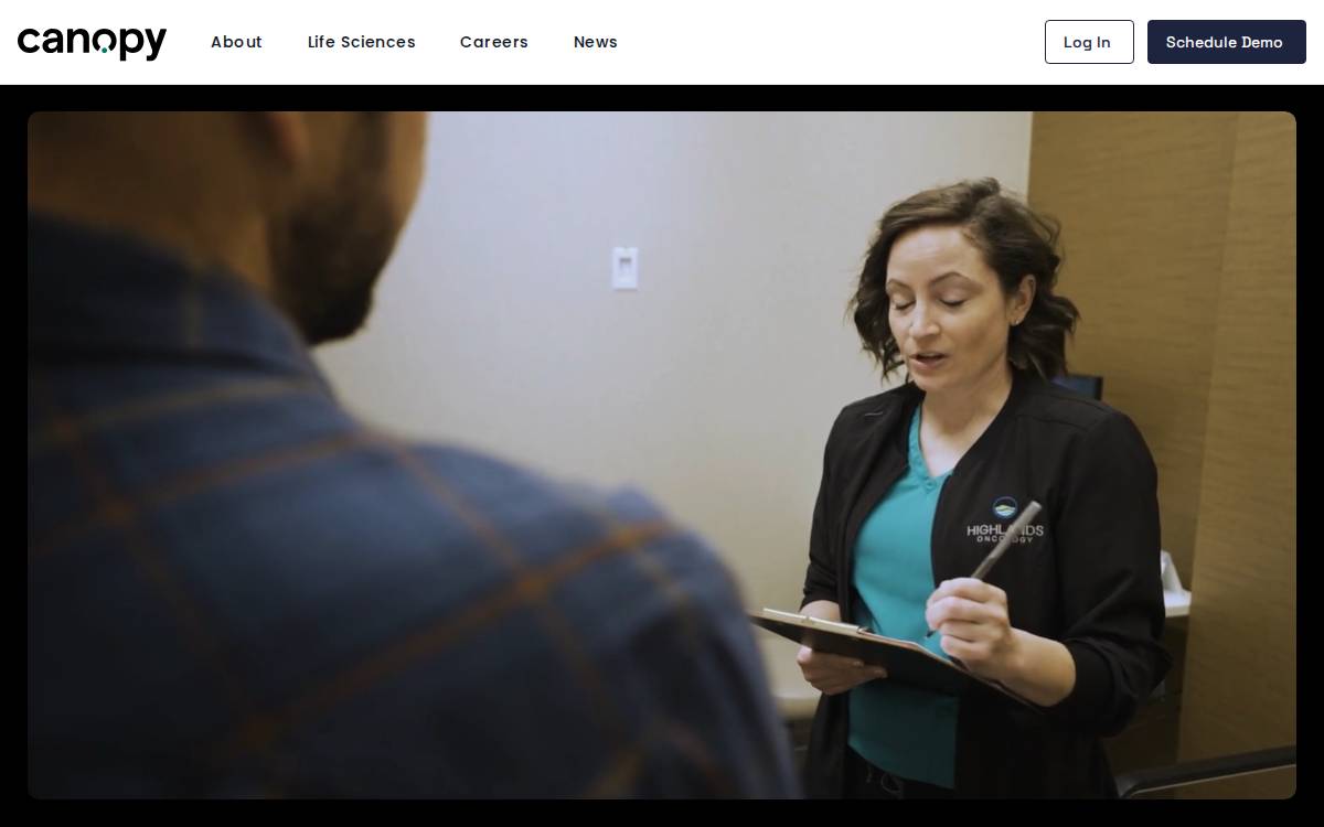 Canopy Care website preview