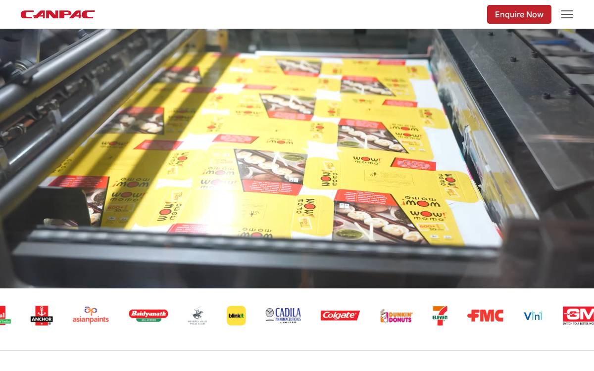 Canpac website preview