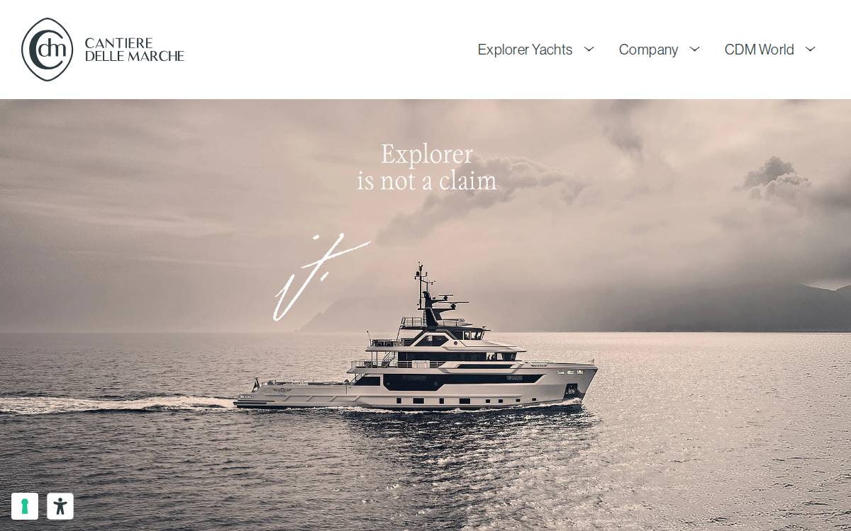 Cantiere delle Marche website preview