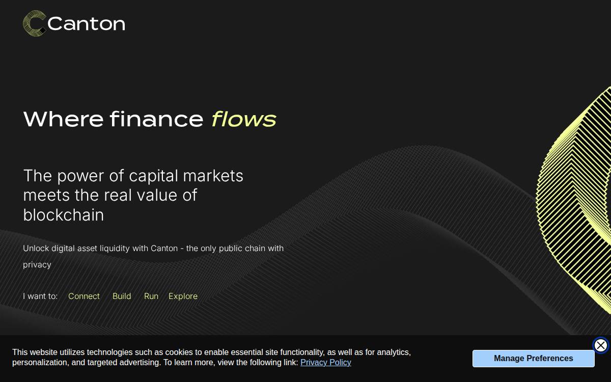 Canton website preview
