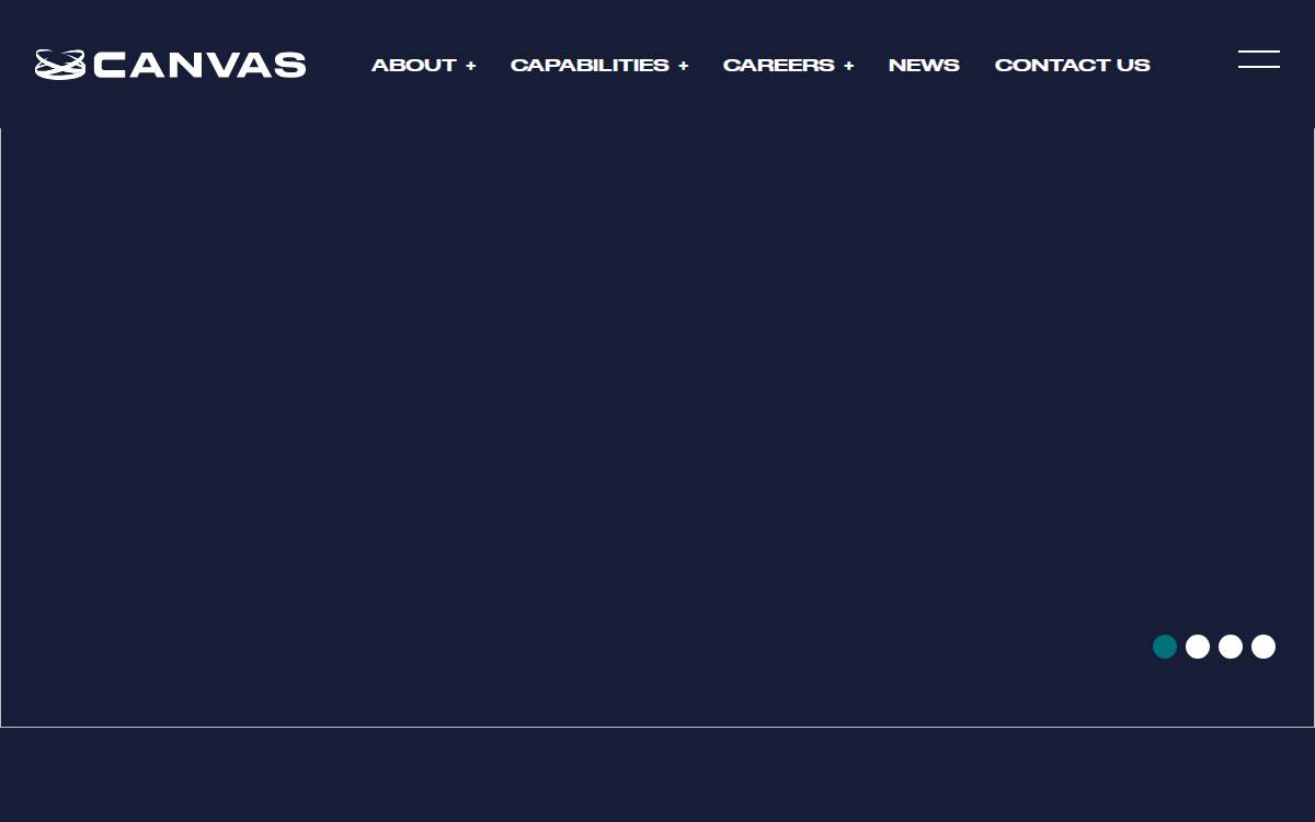 Canvas, Inc. website preview