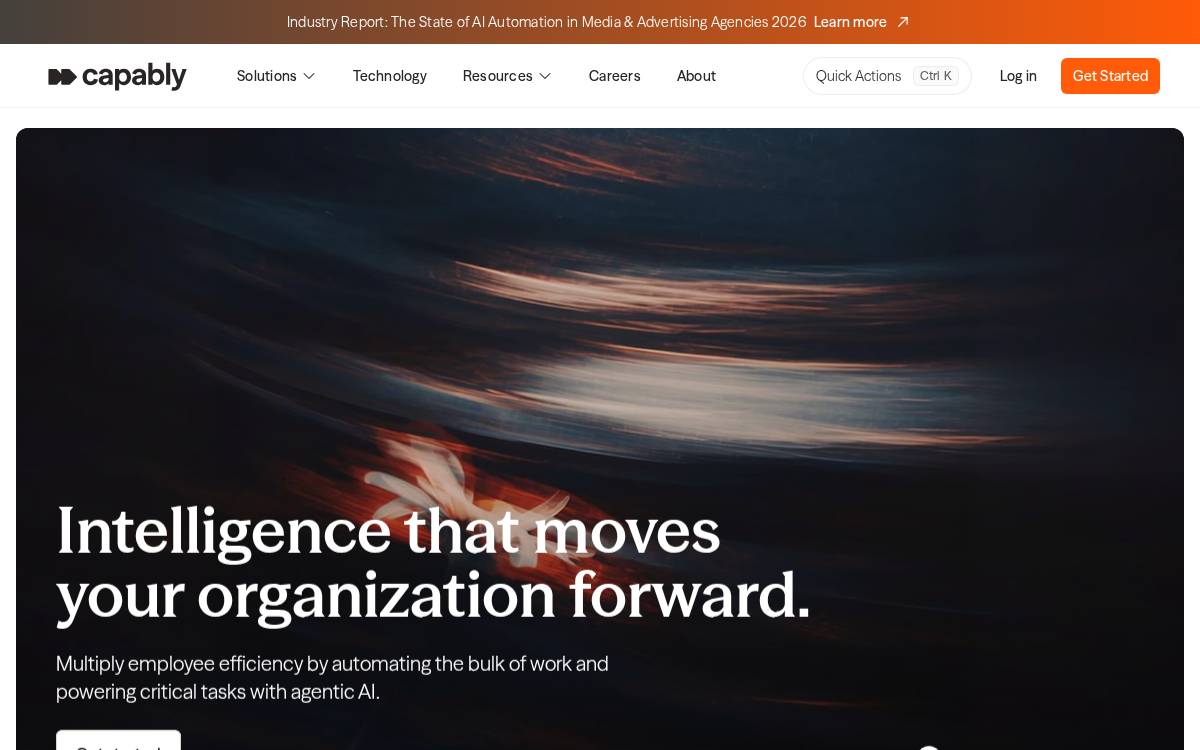 Capably website preview