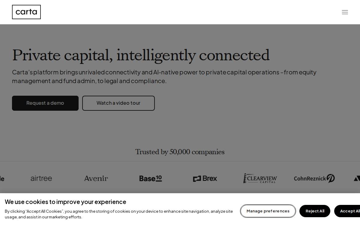 Capdesk website preview