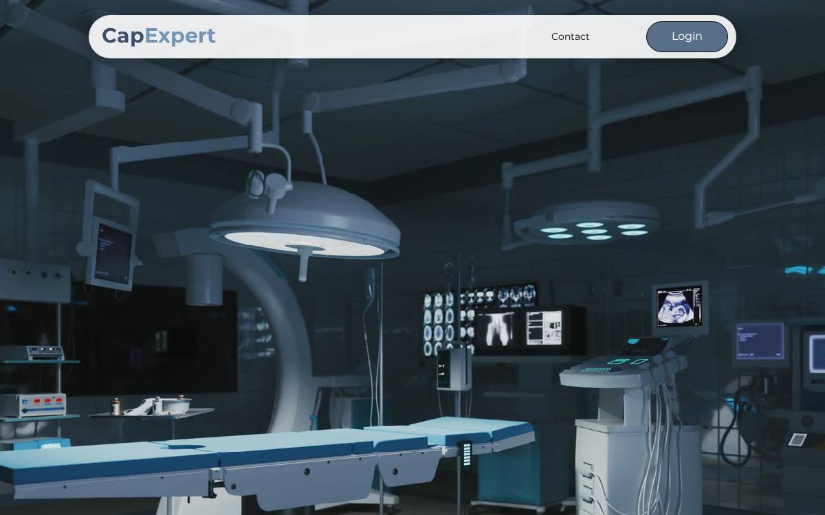 CapExpert website preview