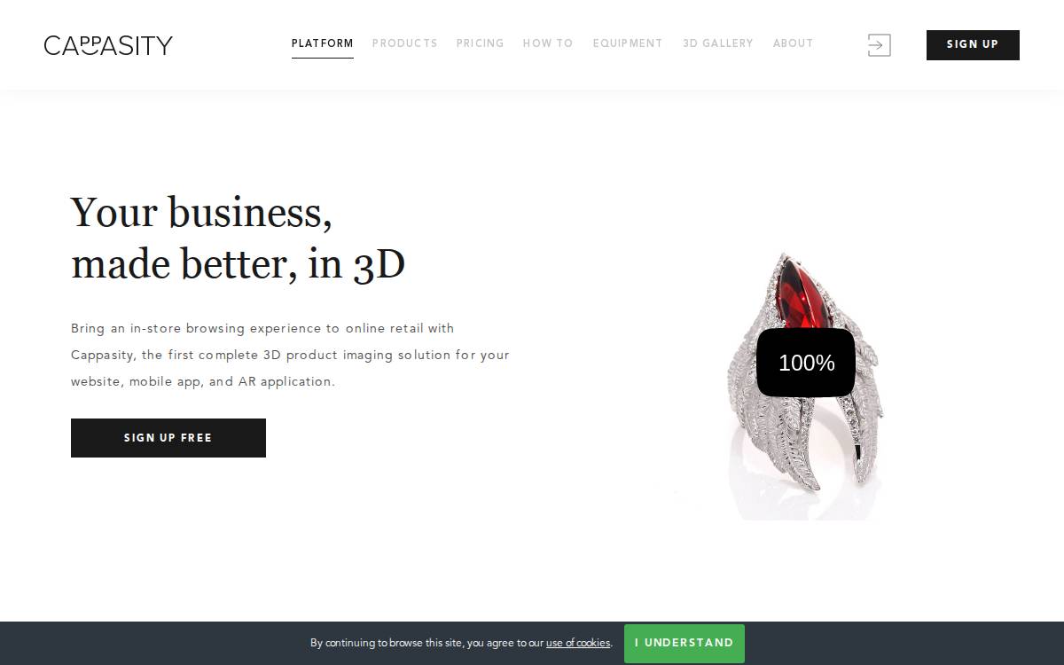 Cappasity website preview