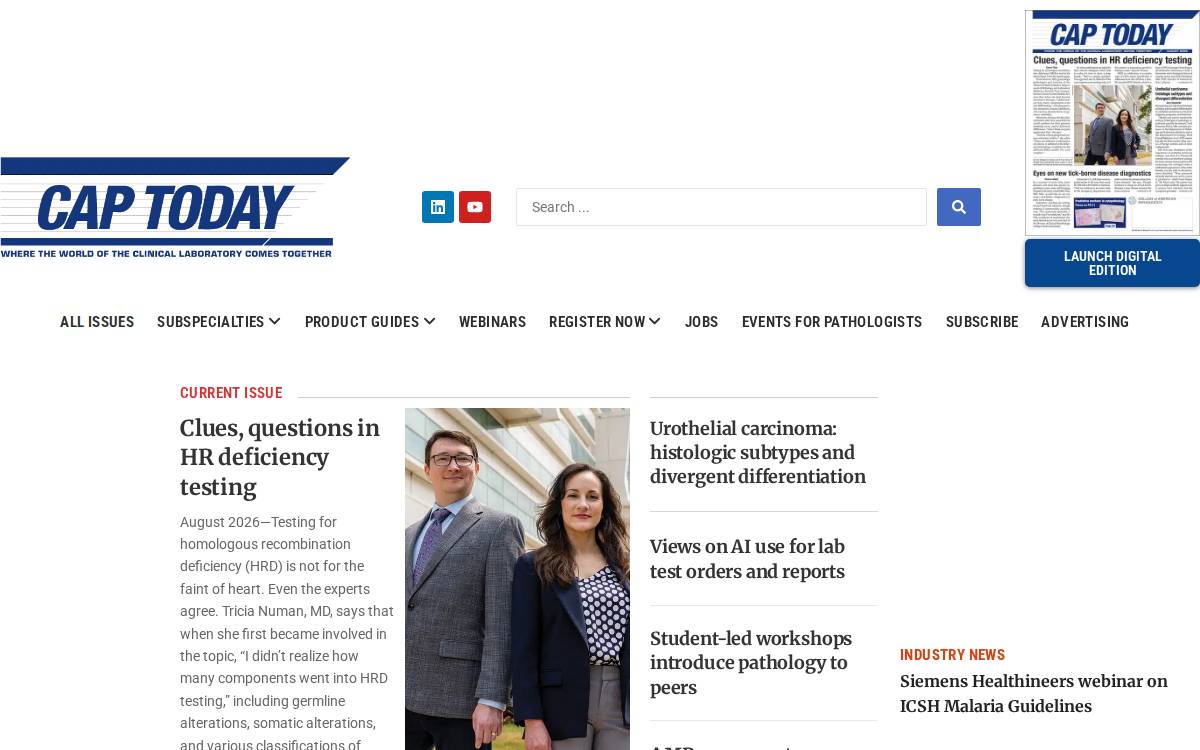 Captodayonline website preview