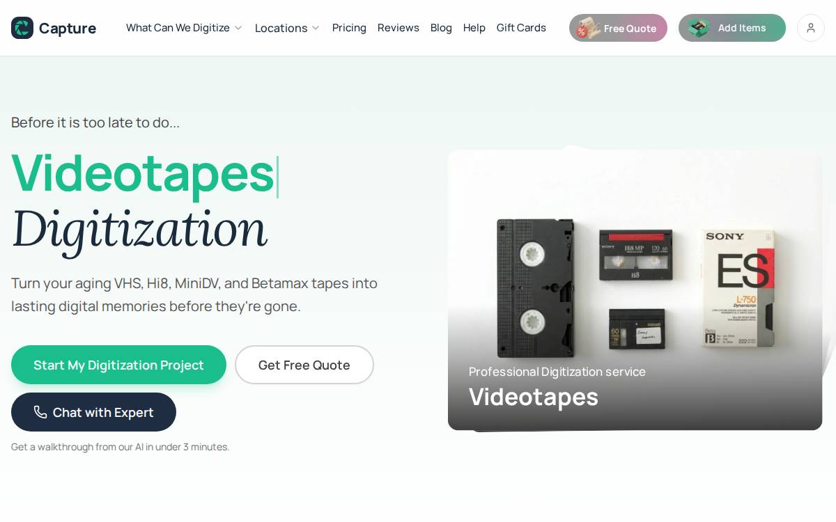 Capture website preview