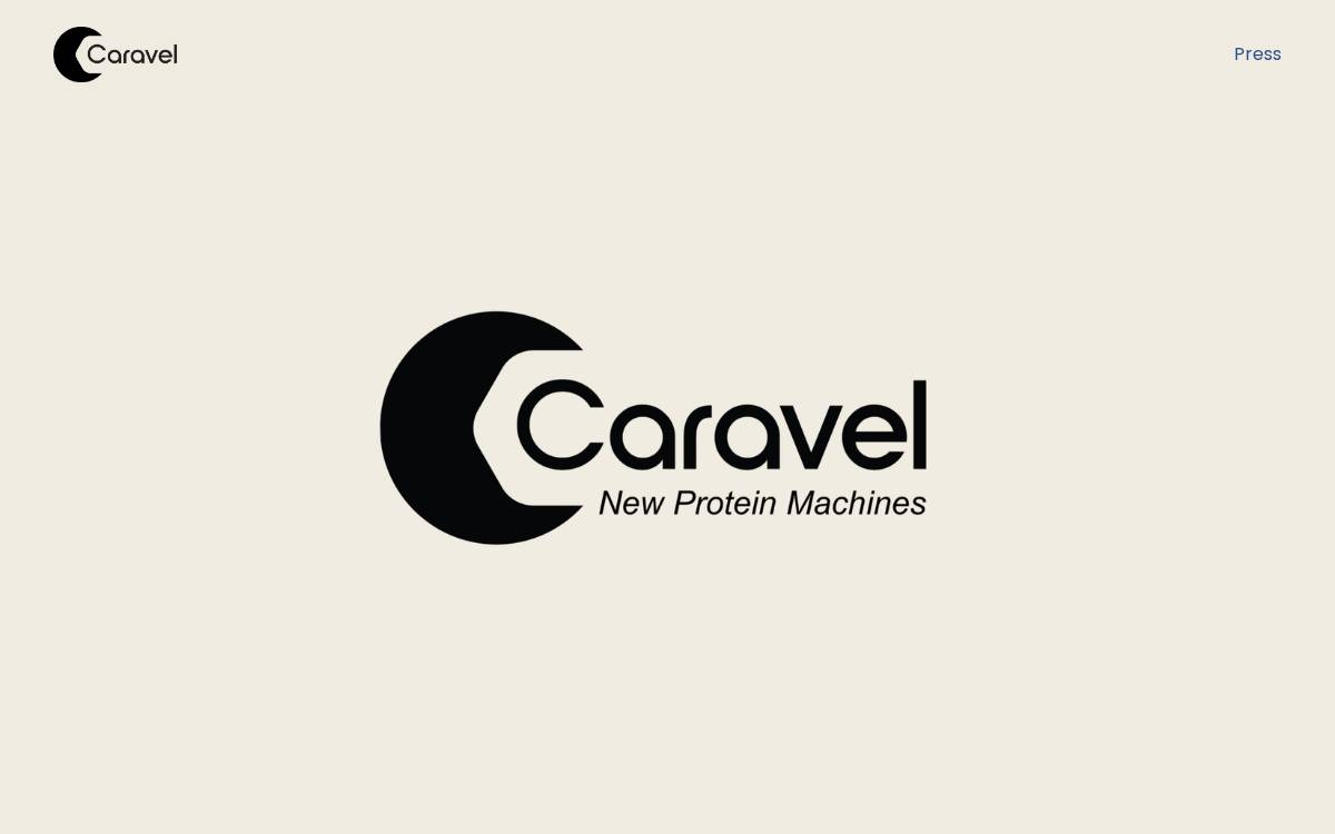 Caravel Bio website preview