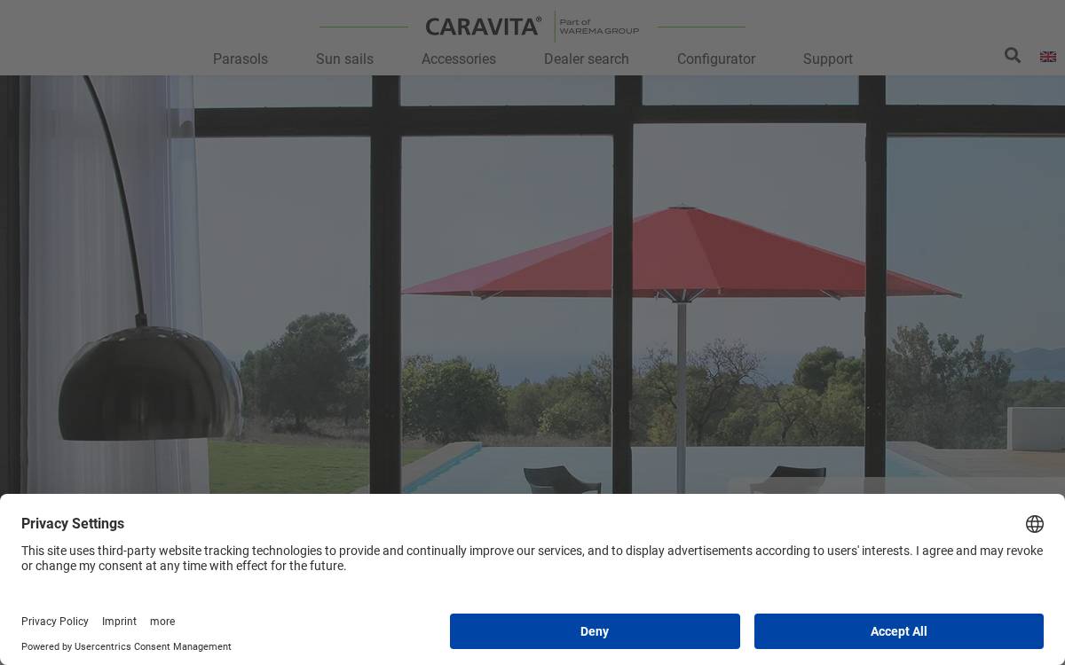 CARAVITA website preview