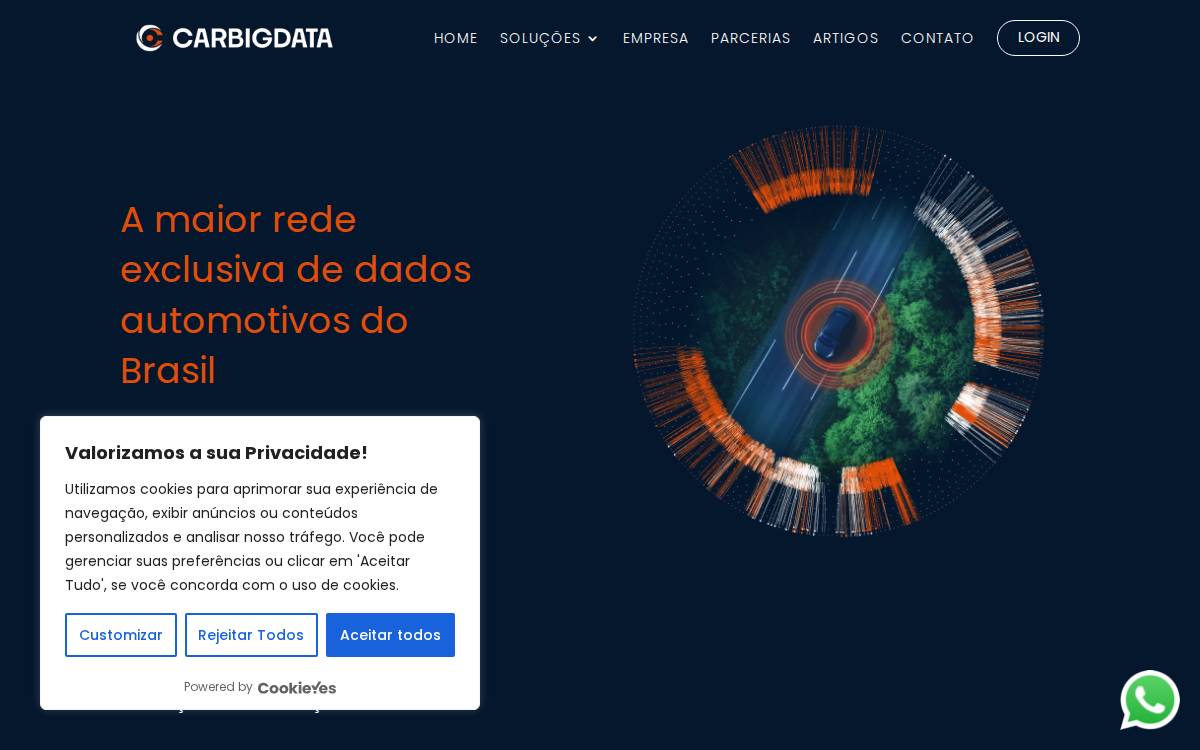 CarBigData website preview