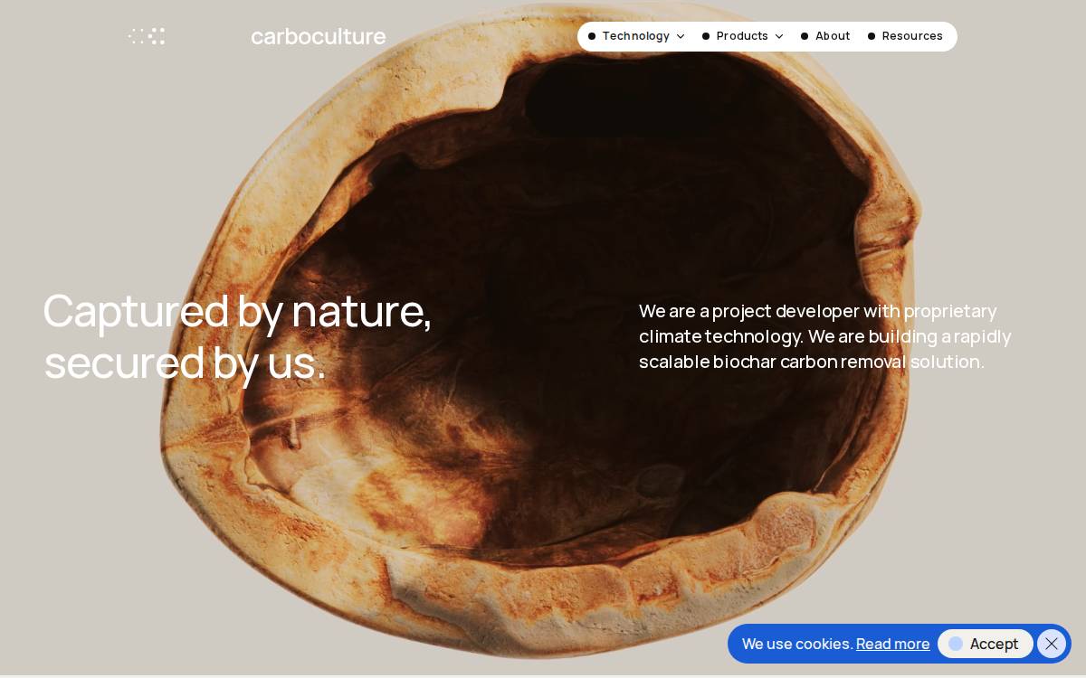 Carbo Culture website preview