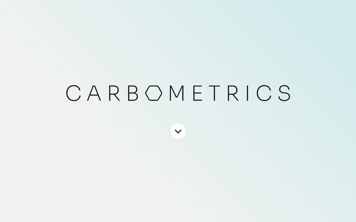 Carbometrics website preview