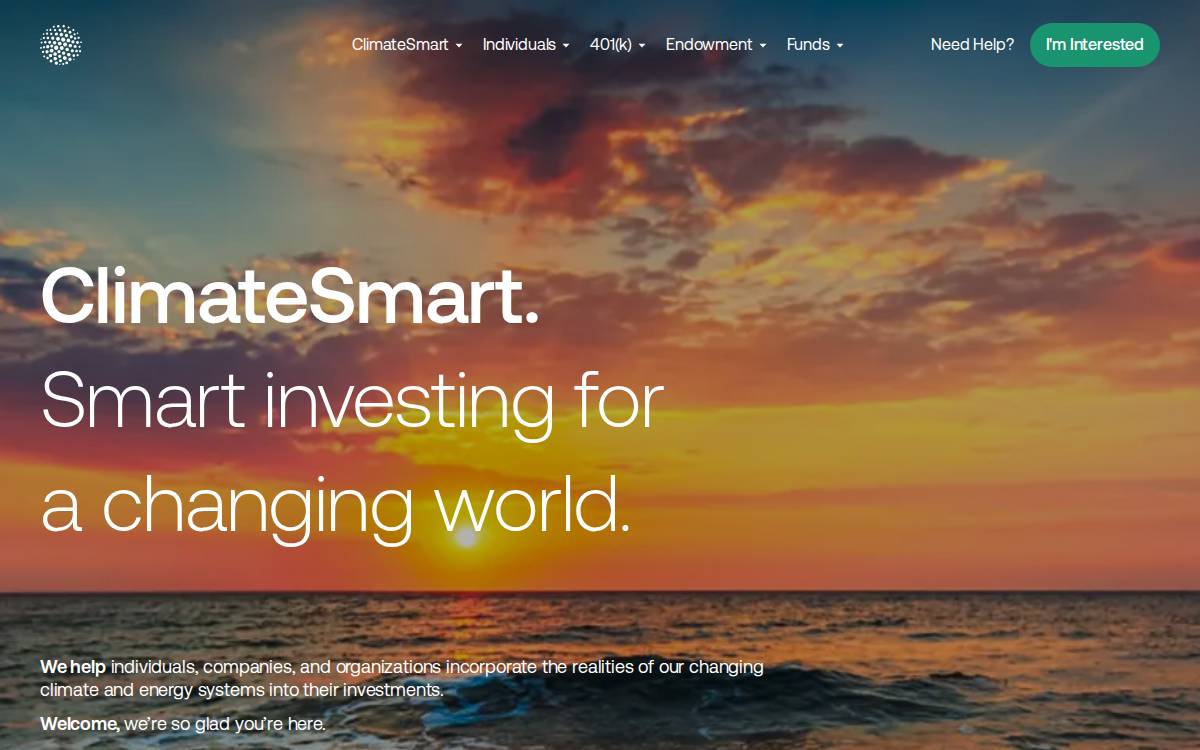 Carbon Collective website preview