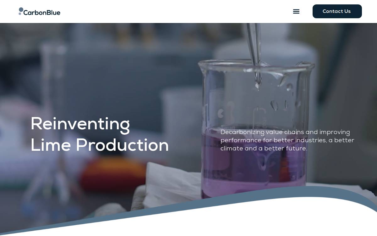 Carbonblue website preview