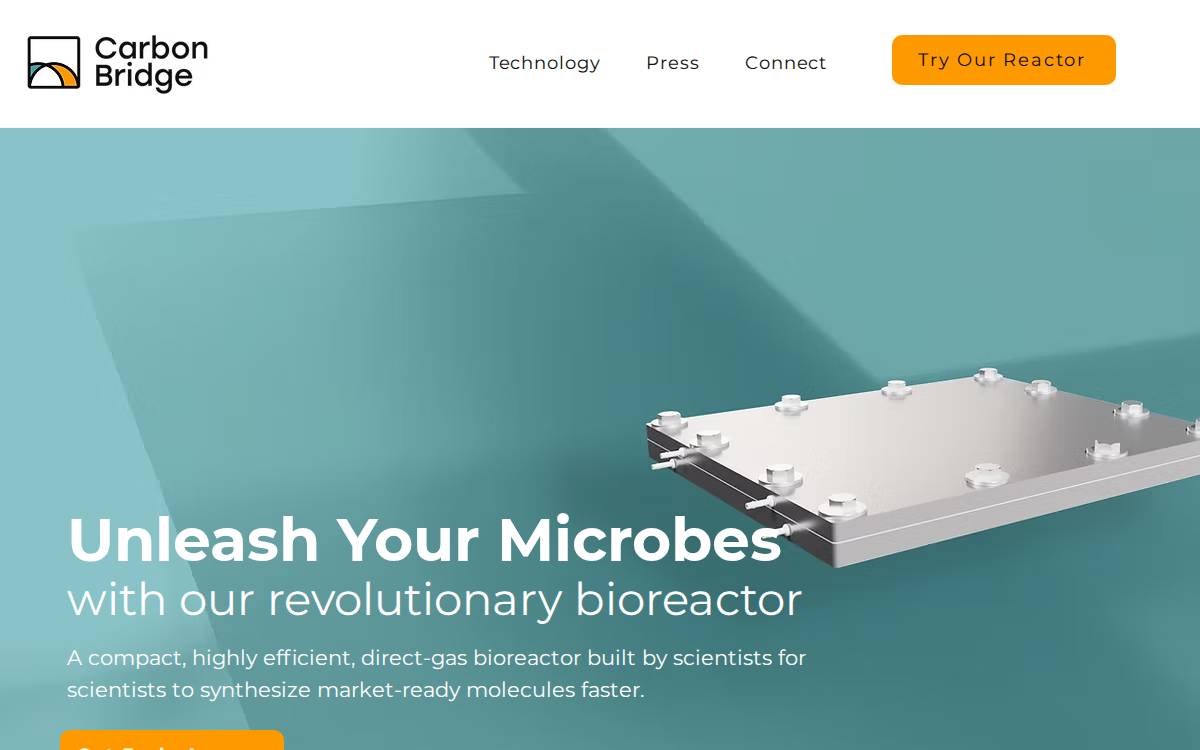 CarbonBridge website preview