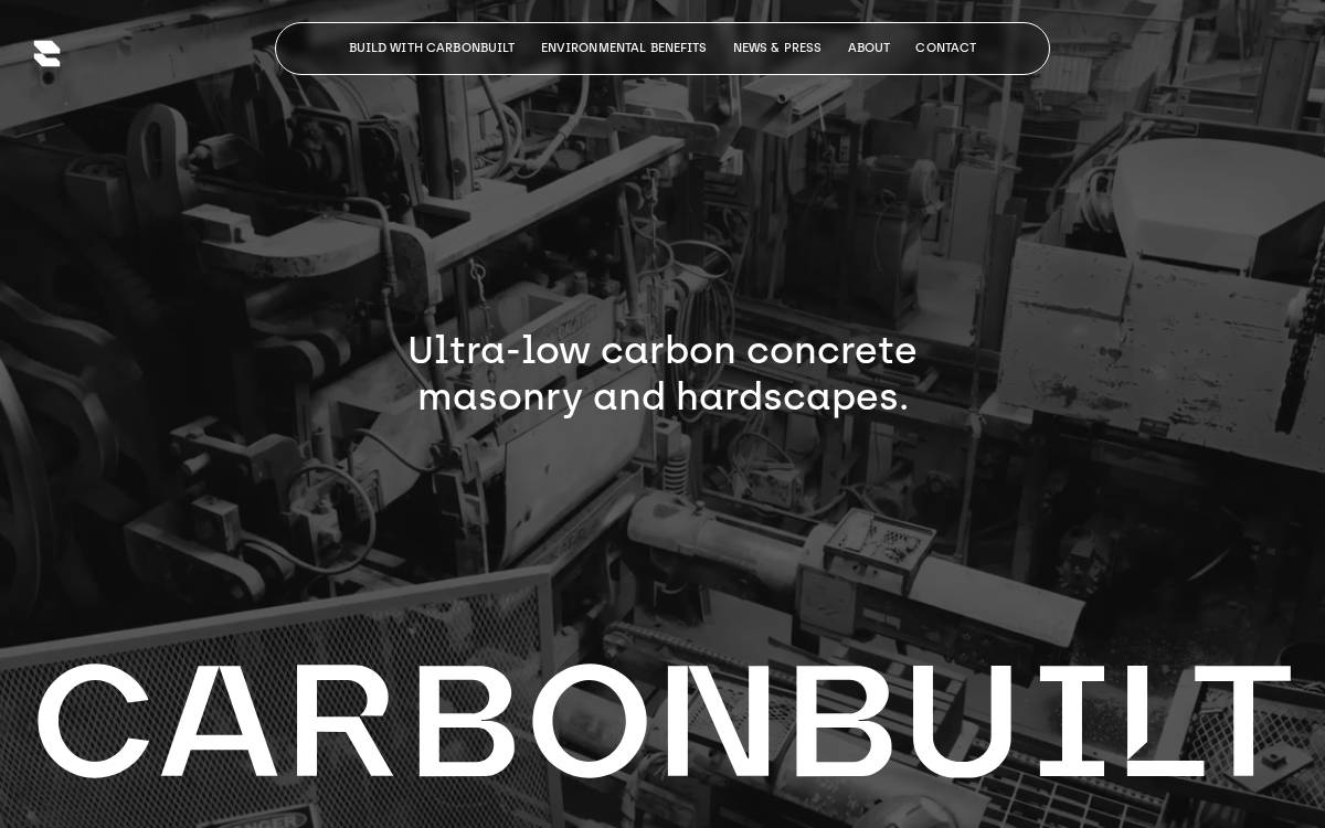CarbonBuilt website preview