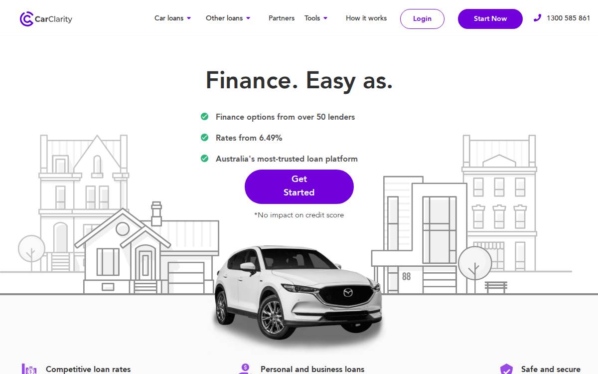 Carclarity website preview