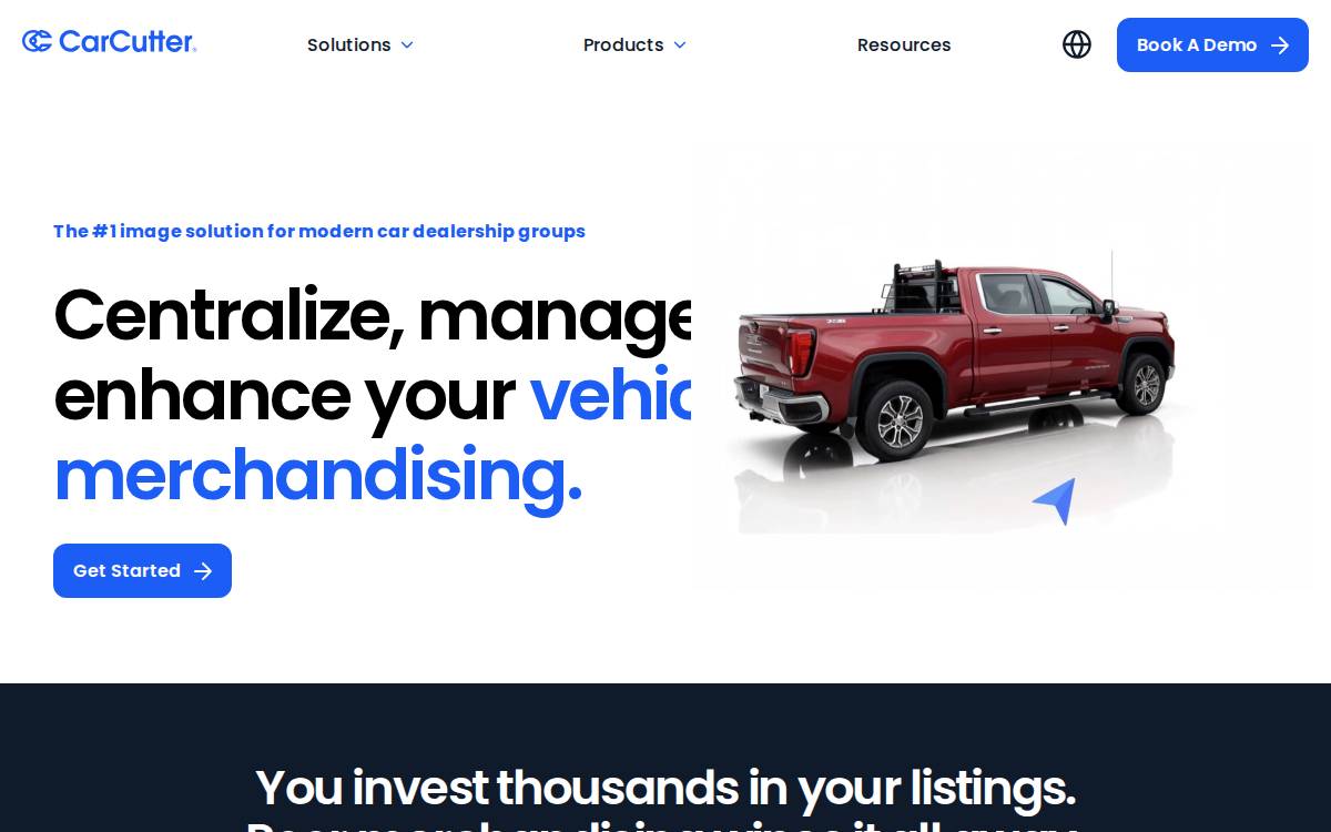 CarCutter website preview